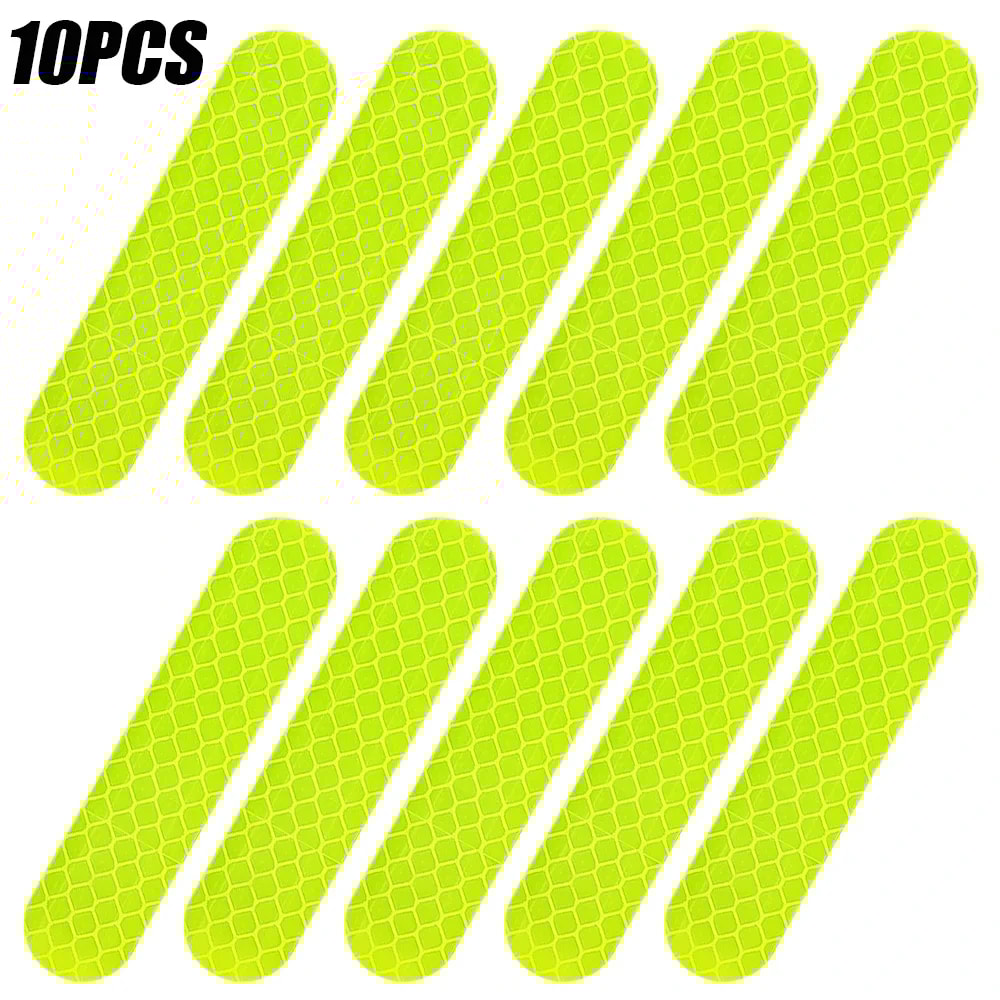 Reflective Safety Stickers For Helmet Waterproof HighVisibility Reflector Tape For Night Riding Wal
