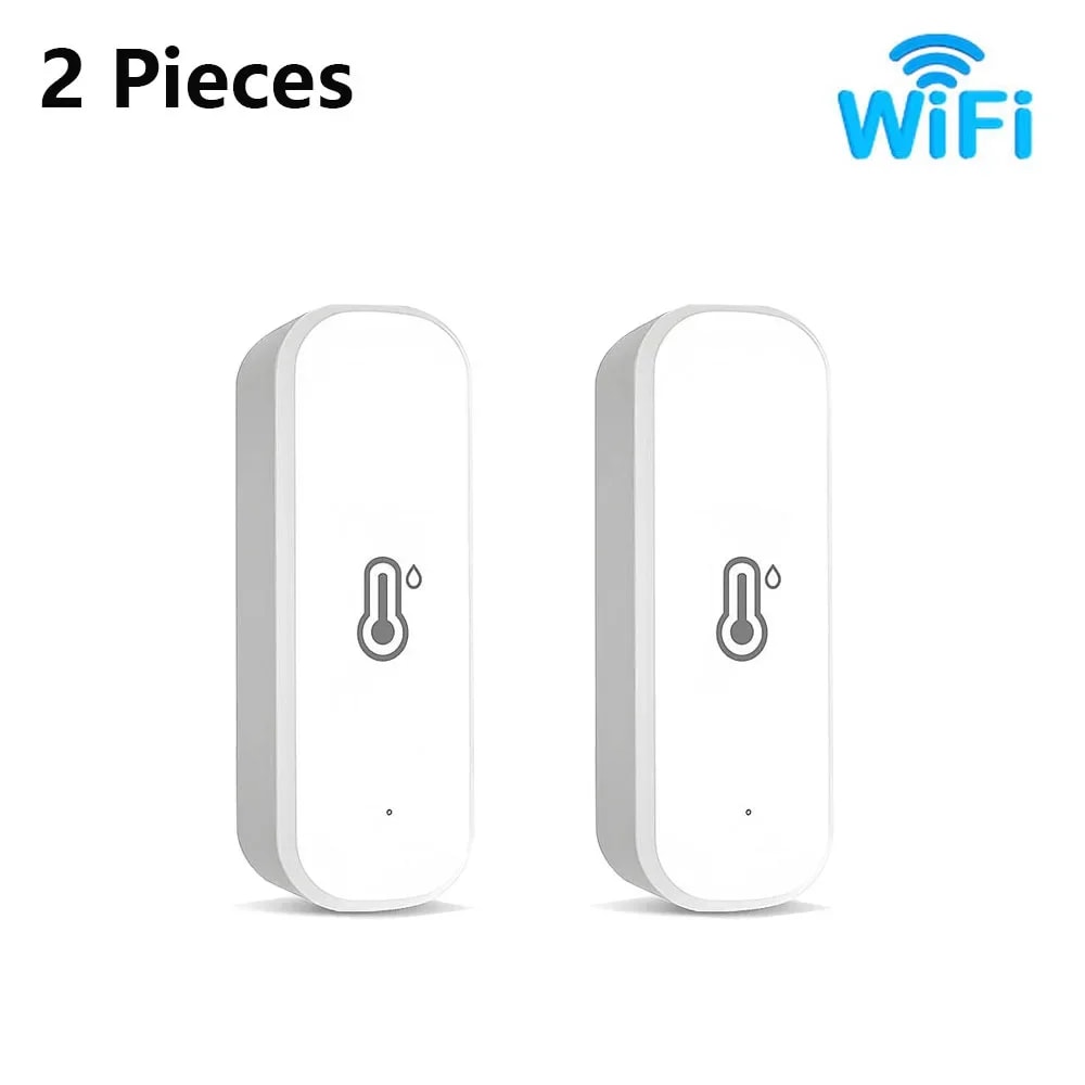 Smart WIFI Temperature And Humidity Sensor For Smart Homes Works With Alexa Google Assistant 7