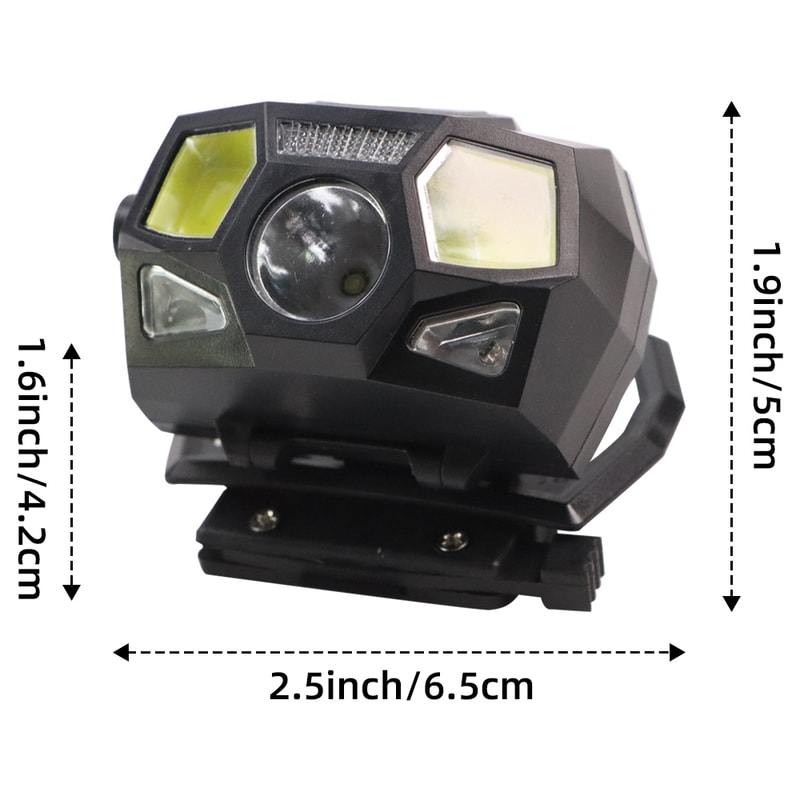 Tactical Helmet Light Headlamp USB Charging Waterproof Light For Hunting And Fishing 6