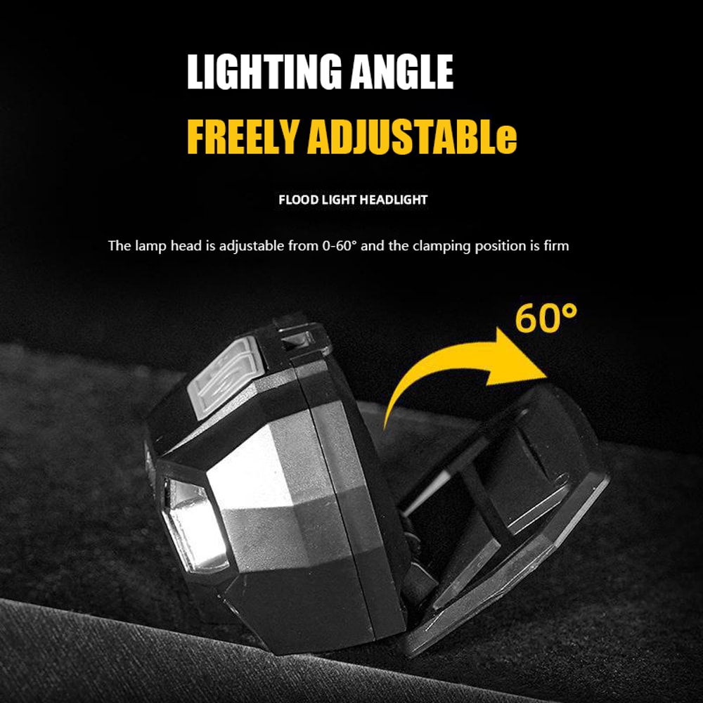 Tactical Helmet Light Headlamp USB Charging Waterproof Light For Hunting And Fishing 3