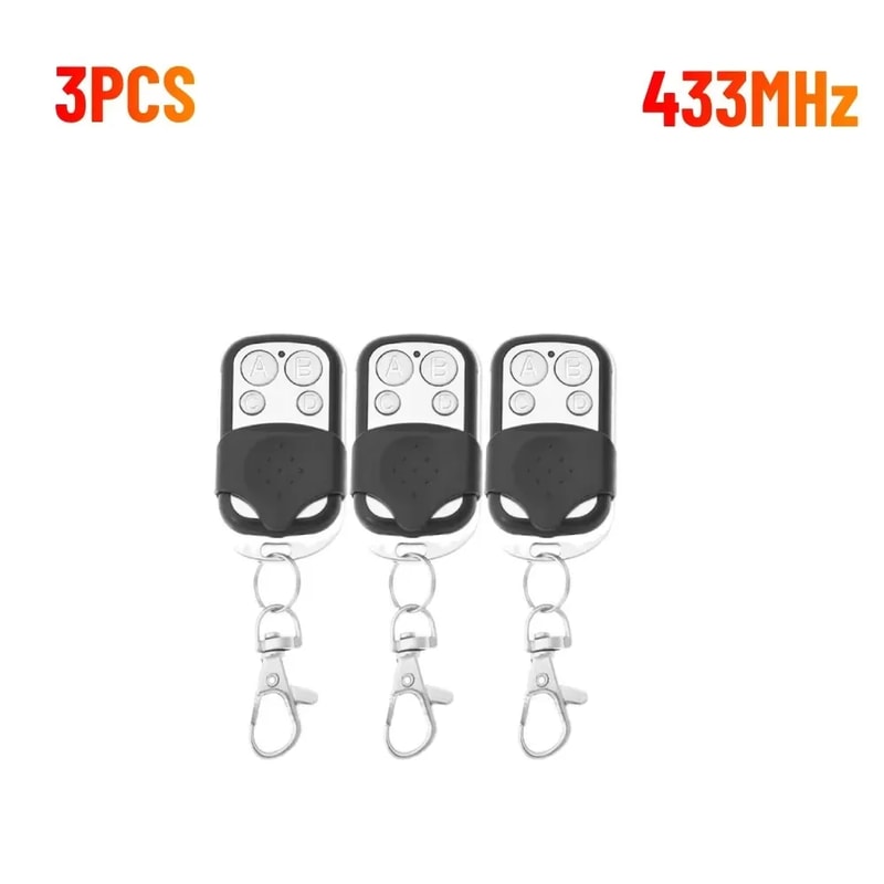 Remote Control Garage Door Opener Duplicator Learn Clone Rolling Code Car Key For Secure Access 6