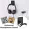 Universal Headphone Stand Wall Mount Hanger For Gaming Earphones Under Desk Holder Support 1