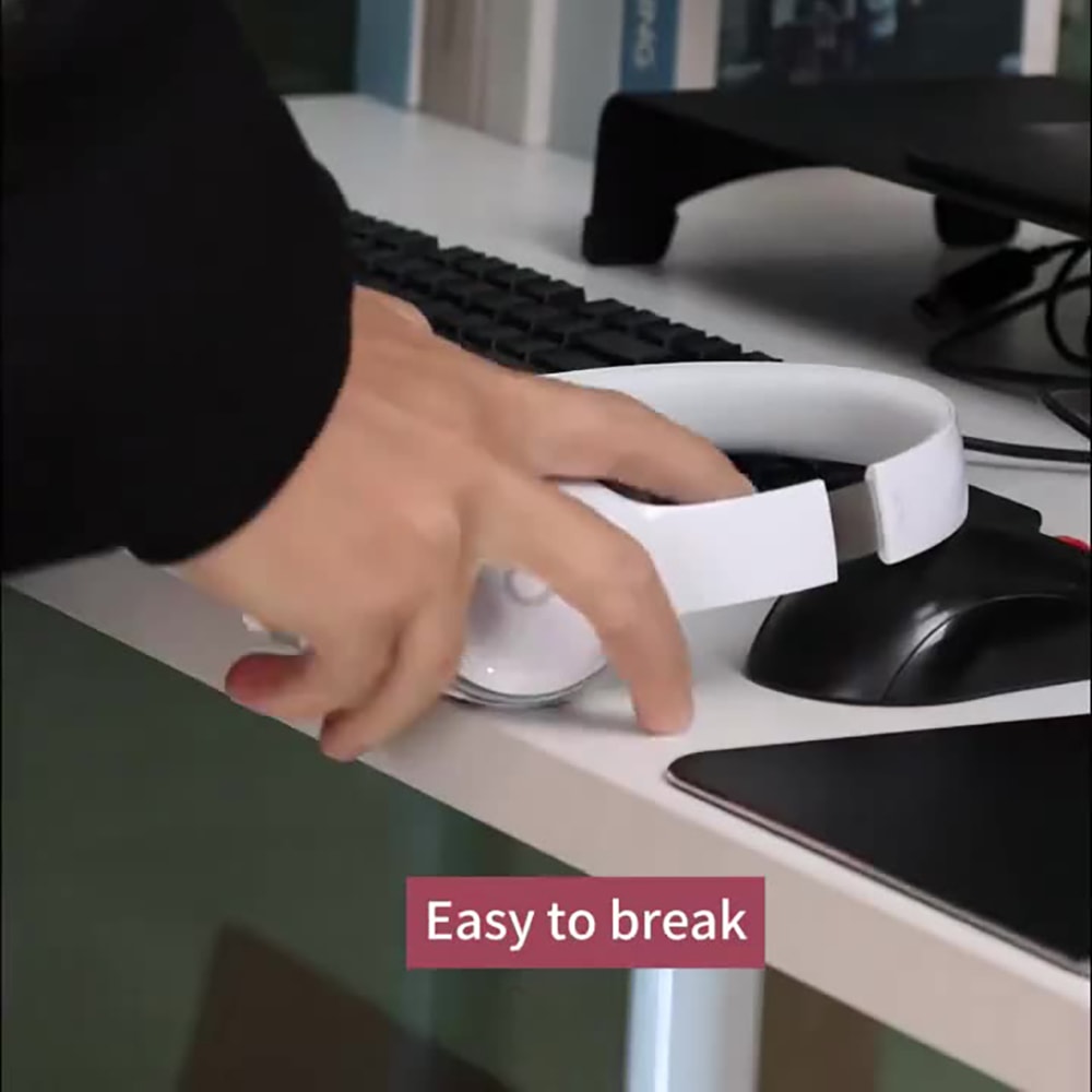 Universal Headphone Stand Wall Mount Hanger For Gaming Earphones Under Desk Holder Support 3