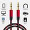 Audio Jack Extension Cable Premium Aux Cable For Clear Sound 3