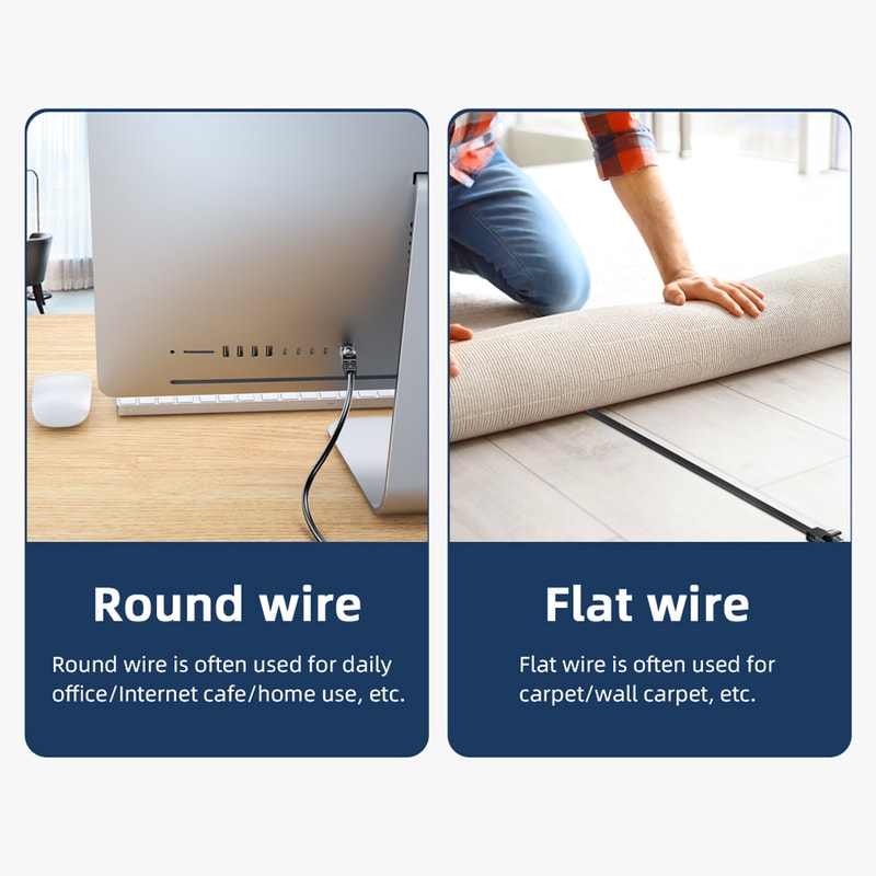 Ethernet Cable UTP LAN Network Cable HighSpeed Patch Cord For Laptop Router And Gaming Devices 4