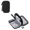 Portable Waterproof Cable Storage Bag Travel Organizer With Double Layers For USB Cord And Charger 8