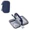 Portable Waterproof Cable Storage Bag Travel Organizer With Double Layers For USB Cord And Charger 9