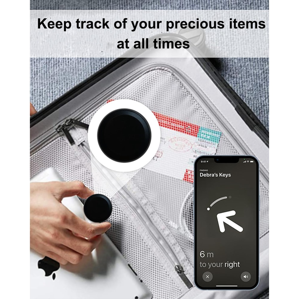 Apple Airtag Holder Case With Adhesive Sticker Portable AntiLost GPS Location Case 1