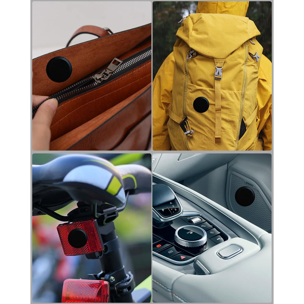 Apple Airtag Holder Case With Adhesive Sticker Portable AntiLost GPS Location Case 5