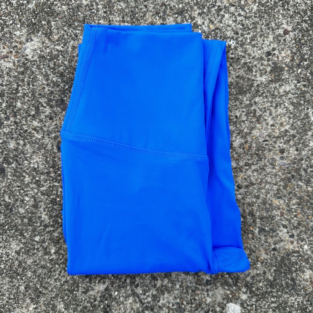 Solid Color High Waist Yoga Leggings For Women Athletic Gym Training Pants With Back Pocket 8