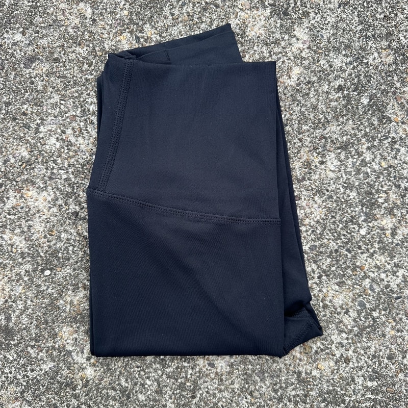 Solid Color High Waist Yoga Leggings For Women Athletic Gym Training Pants With Back Pocket 9