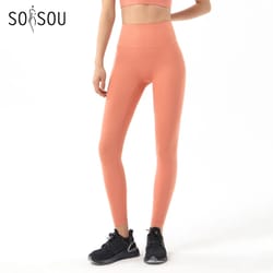 high waist nylon yoga pants for women breathable, soft, elastic gym leggings for fitness