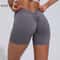 HighWaisted Hip Lifting Yoga Shorts For Women Nylon TightFitting Fitness Pants 0