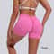 HighWaisted Hip Lifting Yoga Shorts For Women Nylon TightFitting Fitness Pants 9