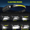 USB Rechargeable LED Sensor Headlamp Versatile XPE COB Headlight For Camping Fishing And Outdoor Ad 2