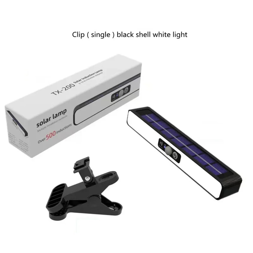 Clip On Solar Motion Lights Waterproof Outdoor Solar Lights With LEDs Solar Powered Security Lights 5