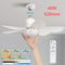 LED Ceiling Fan Light With Remote Control Screw Fan Light With Socket 0