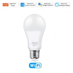 smart wifi led bulb rgb light bulb, compatible with amazon alexa & google home