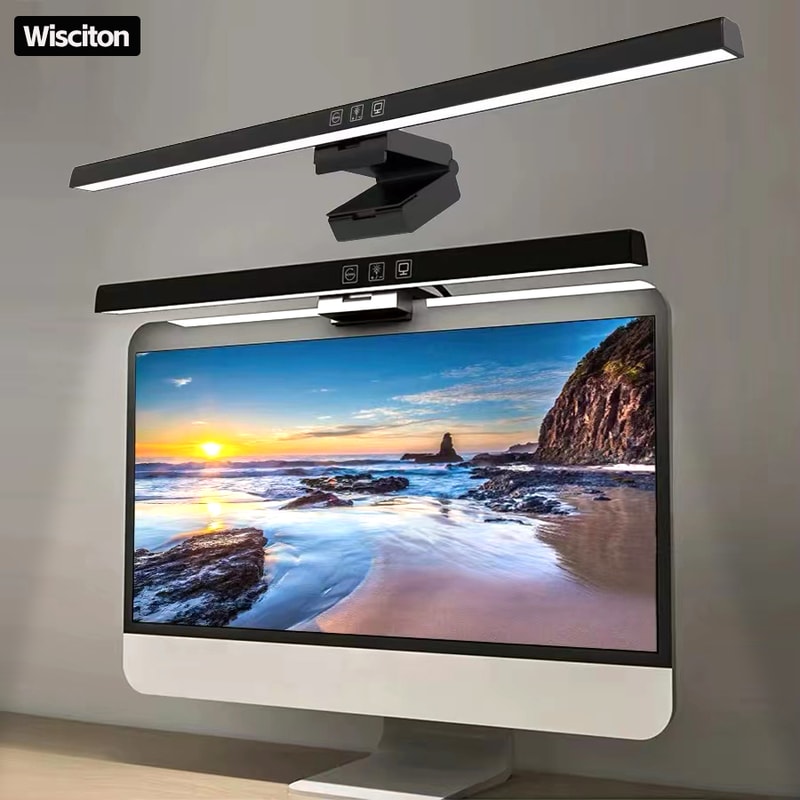 LED Monitor Light Bar Eye Protection Desk Lamp For Work Reading 0