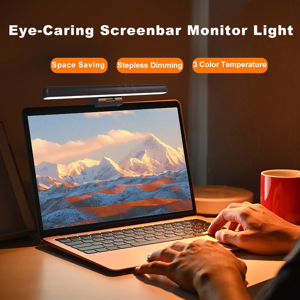 LED Monitor Light Bar Eye Protection Desk Lamp For Work Reading 2