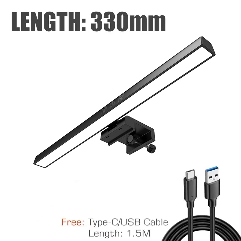 LED Monitor Light Bar Eye Protection Desk Lamp For Work Reading 6