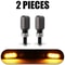 Mini LED Motorcycle Turn Signal Lights Blinker Indicators For Cafe Racer 5