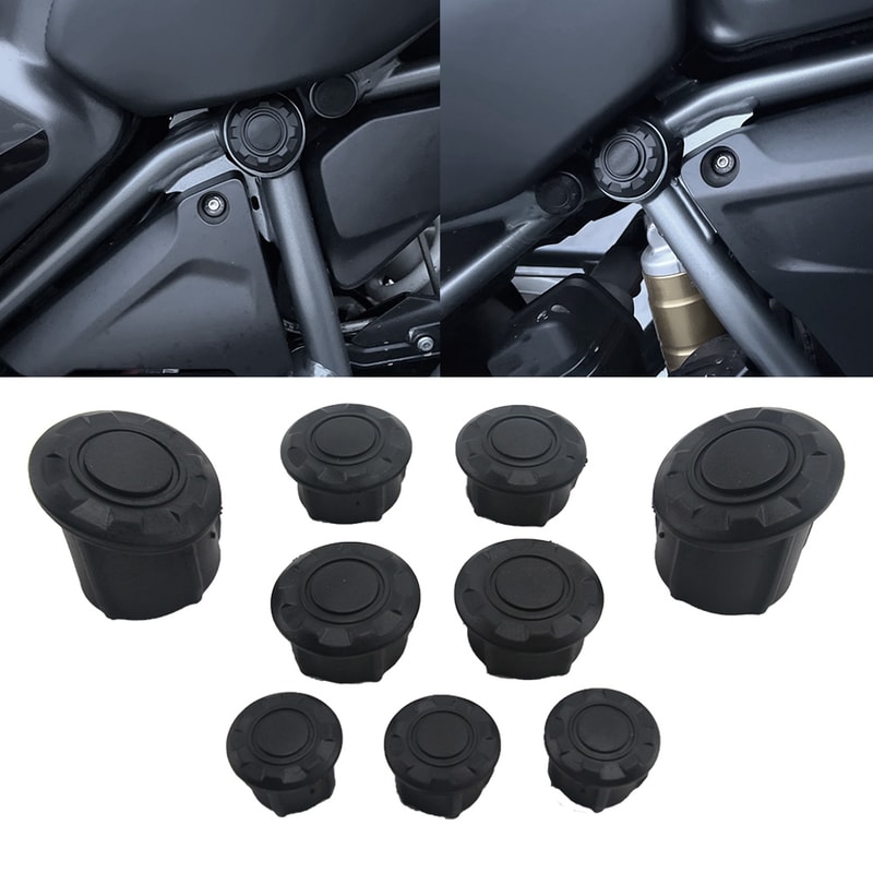 BMW Adventure Motorcycle Frame Hole Caps Cover Plug Perfect For BMW Adventure 0