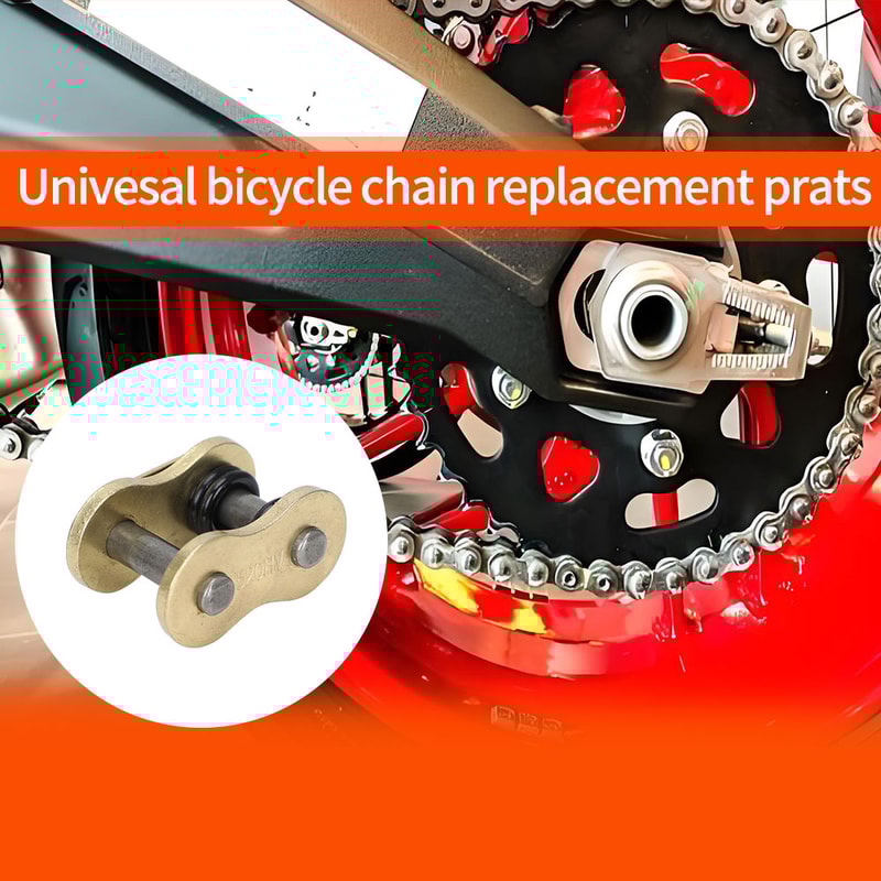 Heavy Duty Motorcycle Chain Connecting Link With ORing Master Joint Connector Durable Reliable Cha 2