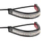 LED Motorcycle Turn Signal Light DRL Amber White Fork Strip Lamp 5