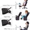 Portable Airplane Footrest Hammock For Travel Adjustable Leg Rest For Flights Trains And Cars 3