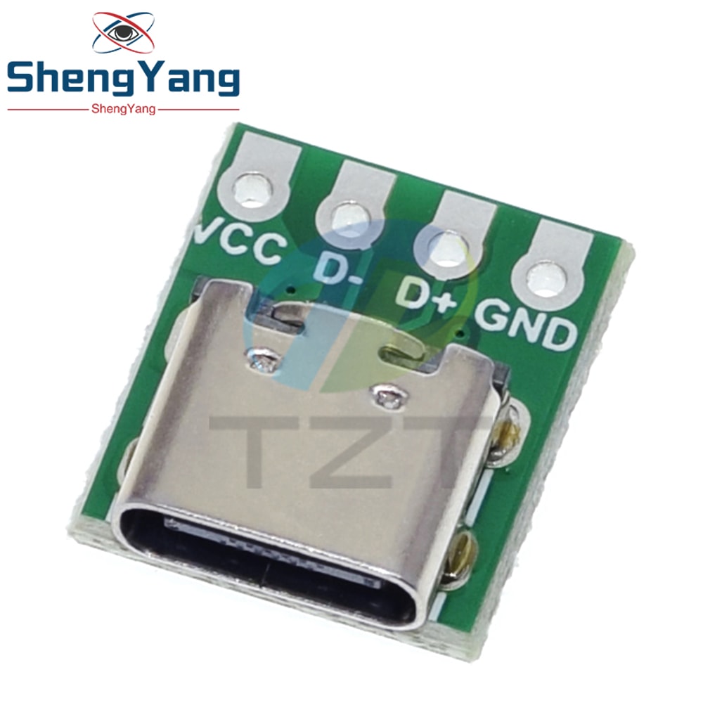 USB Type C Pin Test PCB Board Adapter for Data Line Cable Transfer