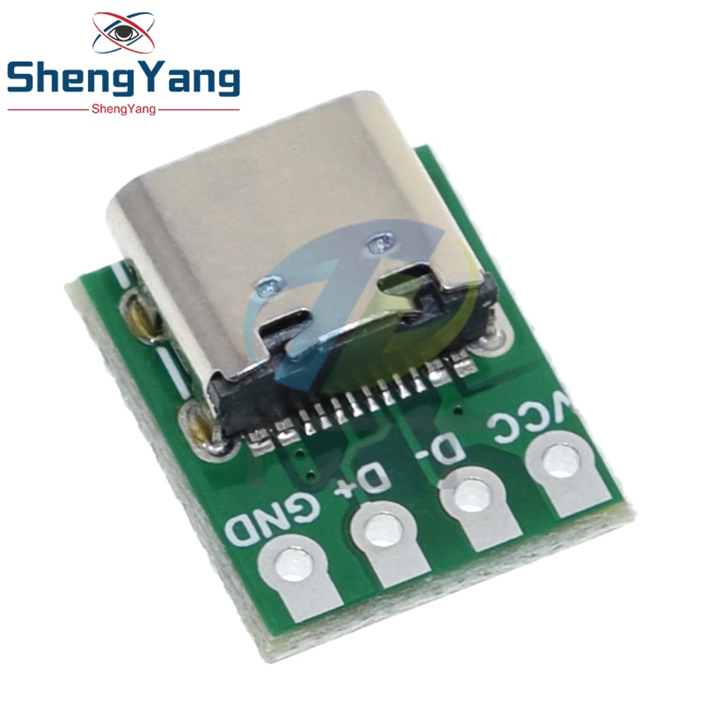 USB Type C Pin Test PCB Board Adapter for Data Line Cable Transfer