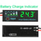 DC Universal Battery Voltage Charge Indicator Panel LED Indicator for Acid & Lithium Batteries