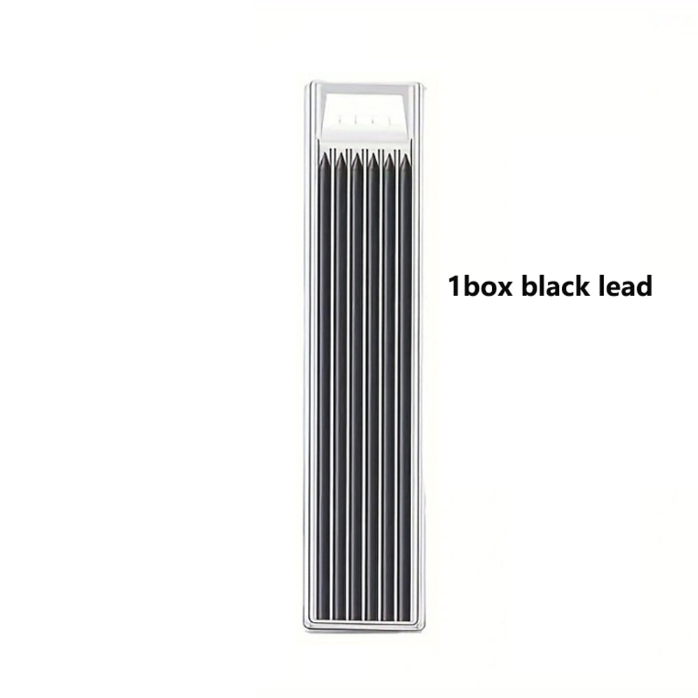 Woodworking Mechanical Pencil Carpenter Marking Pencil With Pen Cover 10