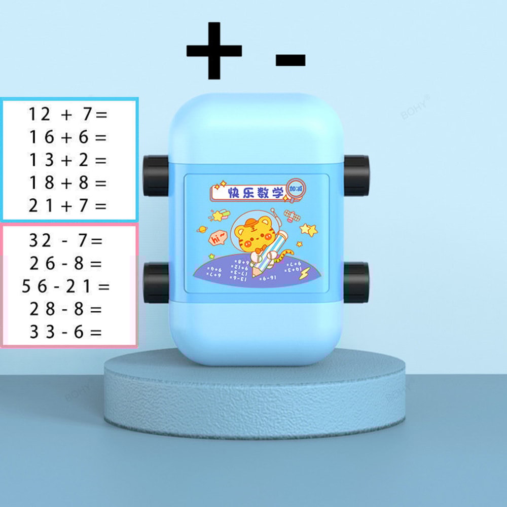 Math Teaching Stamp Reusable FillintheBlank Roller For Digital Math Practice 4