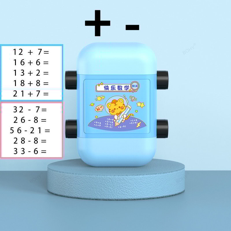 Math Teaching Stamp Reusable FillintheBlank Roller For Digital Math Practice 4