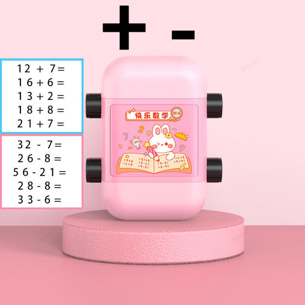 Math Teaching Stamp Reusable FillintheBlank Roller For Digital Math Practice 5