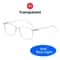 Classic Square Blue Light Blocking Glasses For Men AntiRay Eyeglasses For Screen Gaming Use 5
