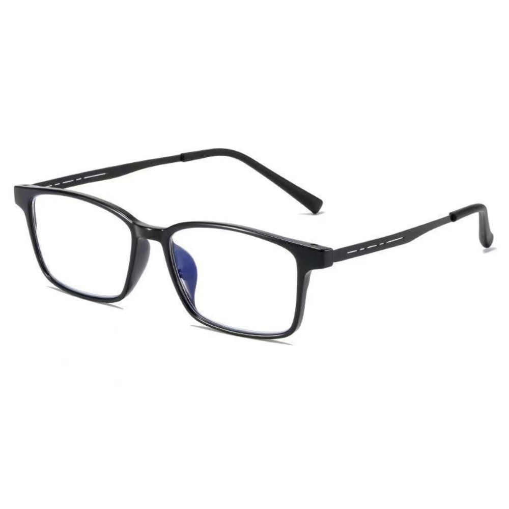 High Quality Pure Titanium Reading Glasses For Men Anti Blue Light Presbyopia Eyewear With Diopter 5