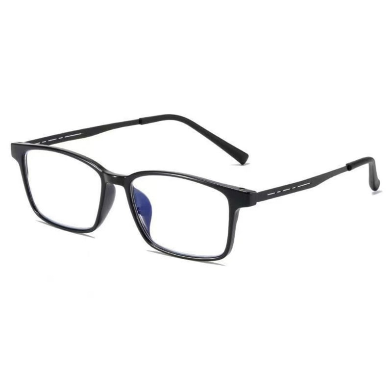 High Quality Pure Titanium Reading Glasses For Men Anti Blue Light Presbyopia Eyewear With Diopter 5