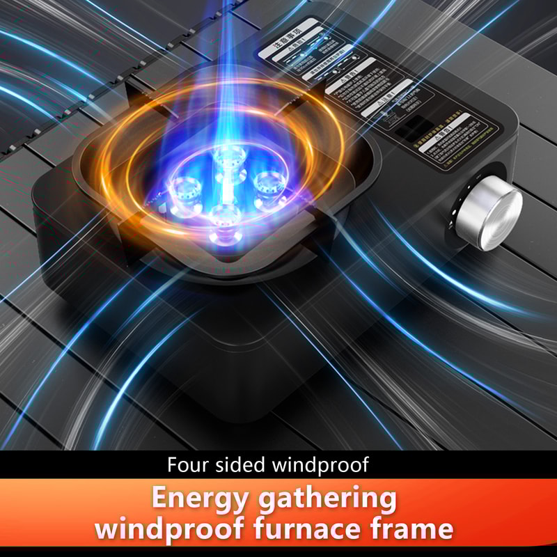 BISINNA Camping Gas Stove 5800W High Firepower Outdoor Portable Cassette Burner For Picnic Hiking T 1