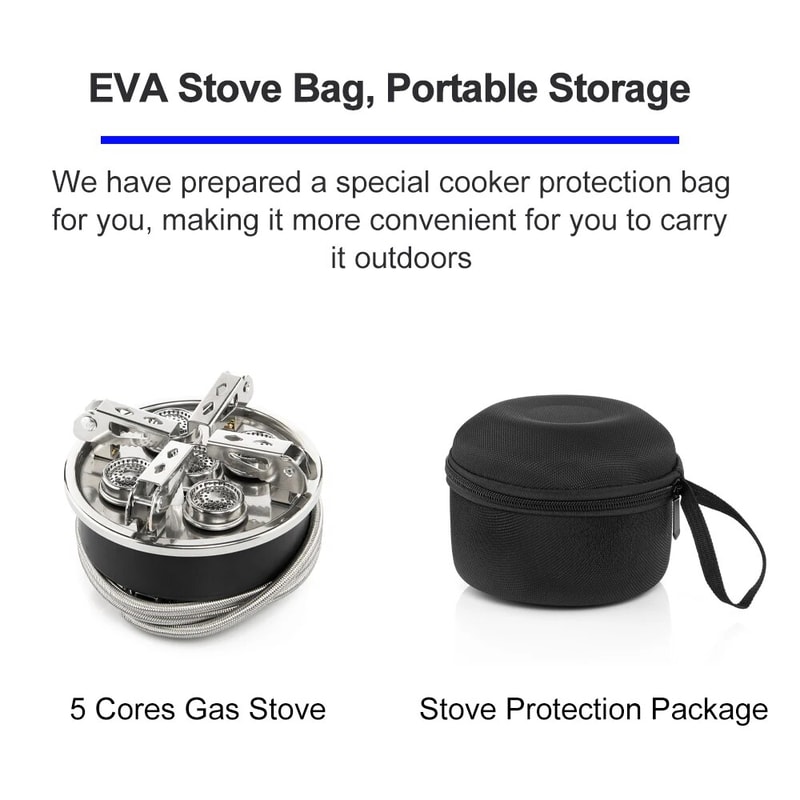 Portable Gas Stove For Camping Outdoor Cooking 1