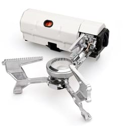 portable camping gas stove folding cassette outdoor cooking grill burner & heater