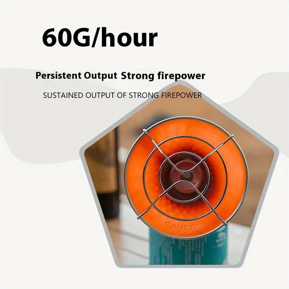 Portable Outdoor Heating Stove Compact Mini Gas Heater For Camping Fishing And Winter Adventures 3