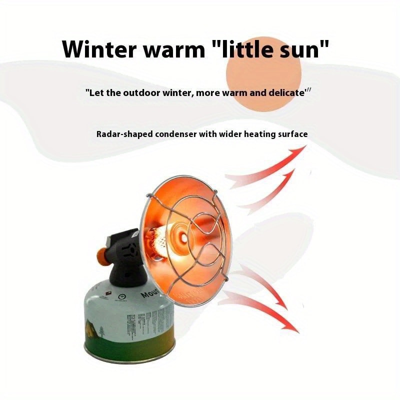 Portable Outdoor Heating Stove Compact Mini Gas Heater For Camping Fishing And Winter Adventures 5