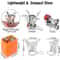 Ultralight Portable Camping Stove Adjustable Valve Stove For Backpacking Hiking Mountaineering And 2