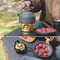 Portable Mini Alcohol Stove Burner Adjustable Firepower Ultralight Brass Camping Stove 3