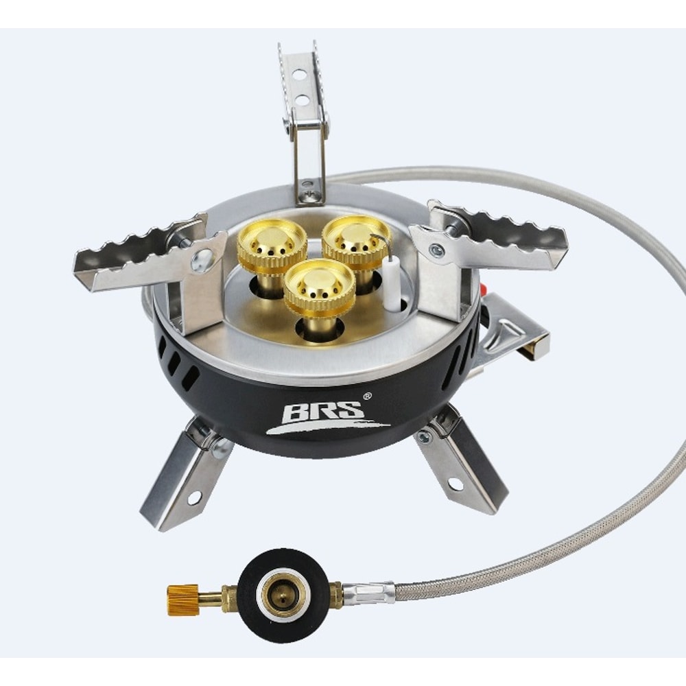 Portable Folding Gas Stove Outdoor Seven Star Stove For Camping Hiking And Outdoor Cooking 5