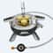 Portable Folding Gas Stove Outdoor Seven Star Stove For Camping Hiking And Outdoor Cooking 5