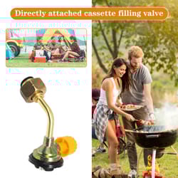 gas butane cylinder tank refill adapter outdoor camping charging valve connector